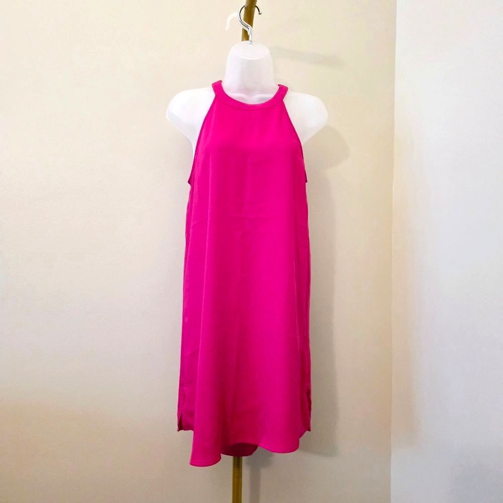 Cynthia Rowley Pink Sleeveless Summer Shift Dress - Sz 4
